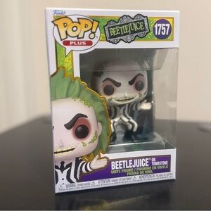 Beetlejuice- Pop Plus! #1757 Vinyl Figure - Green/White